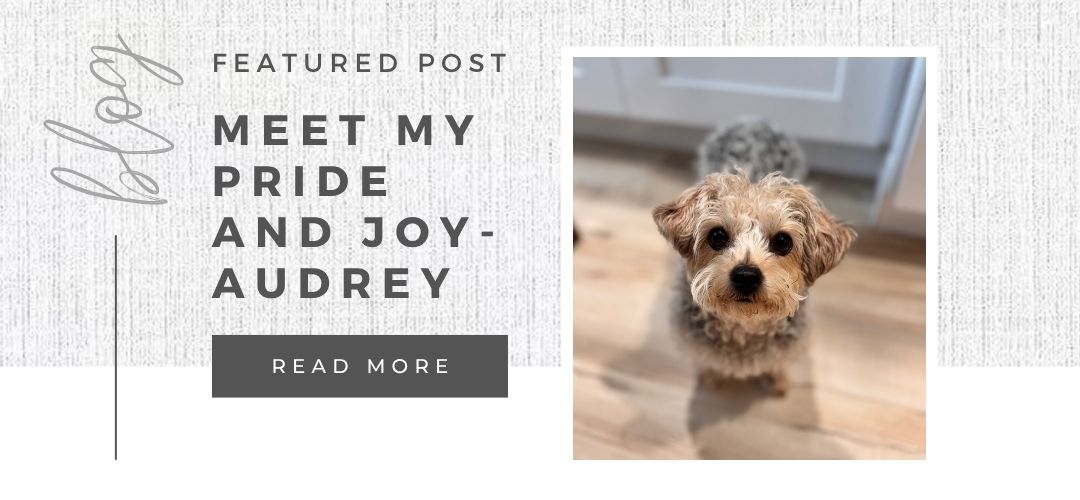 Meet My Pride and Joy-AUDREY!